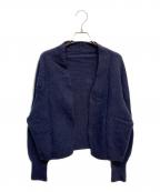 fruits of lifeフルーツ オブ ライフ）の古着「ホールガーメントカーディガン」｜ネイビー