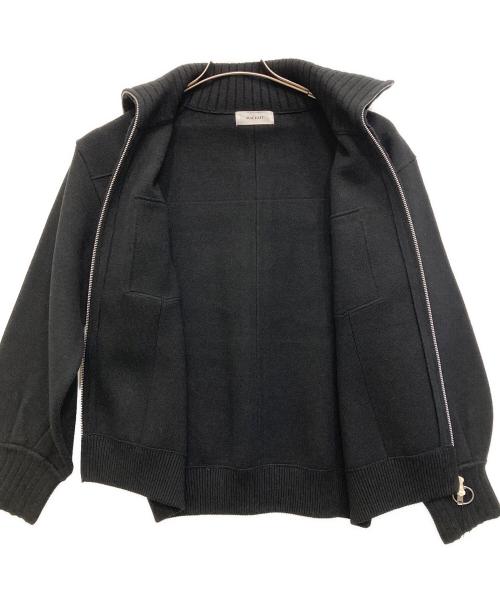 machatt（マチャット）machatt (マチャット) フルジップニットジャケット ブラック サイズ:FREE 未使用品の古着・服飾アイテム