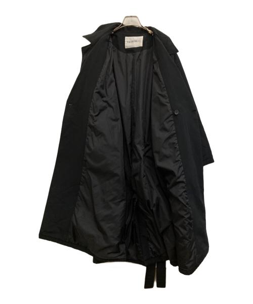 VACHEMENT（ヴァシュモン）VACHEMENT (ヴァシュモン) キルトテーラーコート ブラック サイズ:Fの古着・服飾アイテム