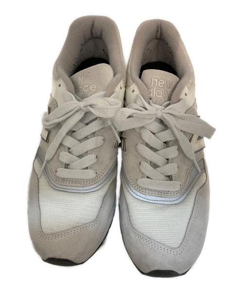 NEW BALANCE（ニューバランス）NEW BALANCE (ニューバランス) ローカットスニーカー ライトグレー サイズ:SIZE 27cmの古着・服飾アイテム