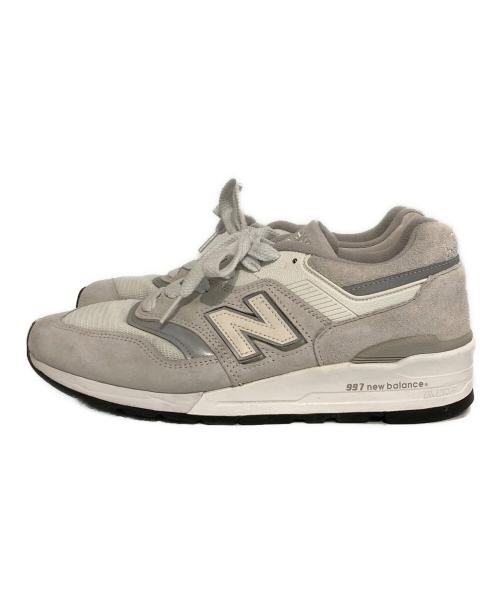 NEW BALANCE（ニューバランス）NEW BALANCE (ニューバランス) ローカットスニーカー ライトグレー サイズ:SIZE 27cmの古着・服飾アイテム