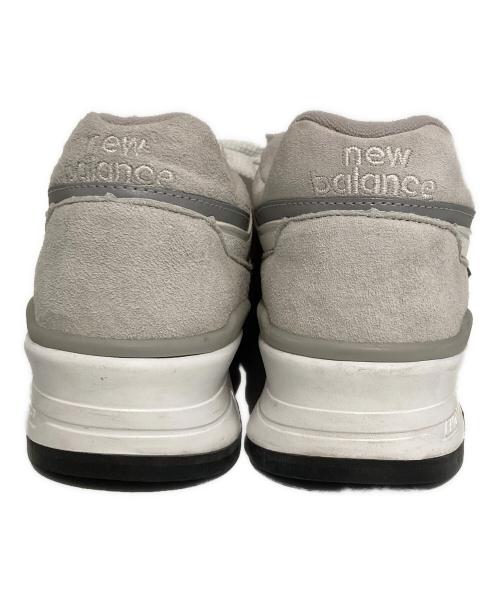 NEW BALANCE（ニューバランス）NEW BALANCE (ニューバランス) ローカットスニーカー ライトグレー サイズ:SIZE 27cmの古着・服飾アイテム