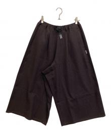 GRAMICCI×URBAN RESEARCH DOORS（グラミチ×アーバンリサーチドアーズ）の古着「ONETUCK WOOLLIKE PANTS」｜ブラウン
