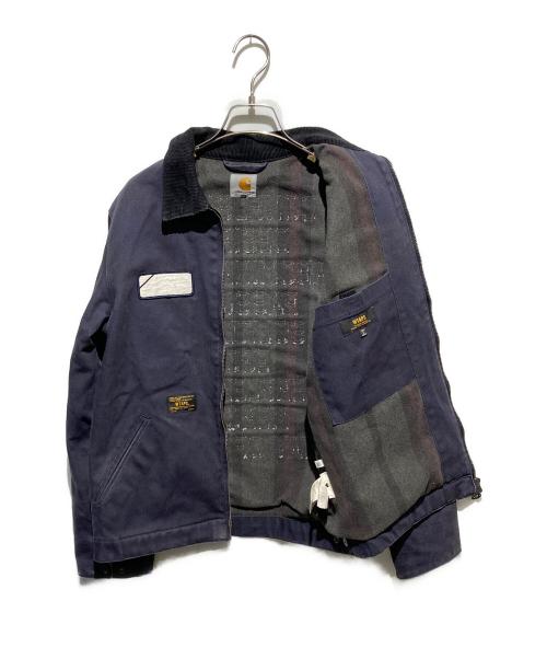 Carhartt WIP（カーハート ワークインプログレス）Carhartt WIP (カーハート ワークインプログレス) WTAPS (ダブルタップス) DETROIT JACKET ネイビー サイズ:Sの古着・服飾アイテム