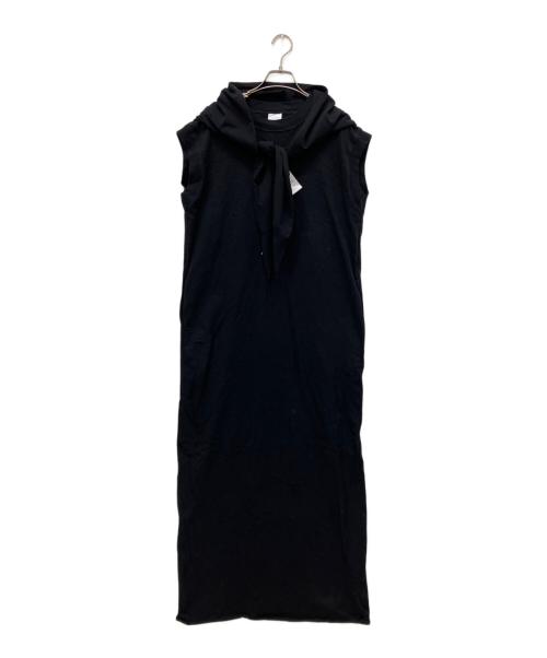 CITYSHOP（シティショップ）CITYSHOP (シティショップ) CUT DRESS with SCARF ブラック サイズ:38の古着・服飾アイテム