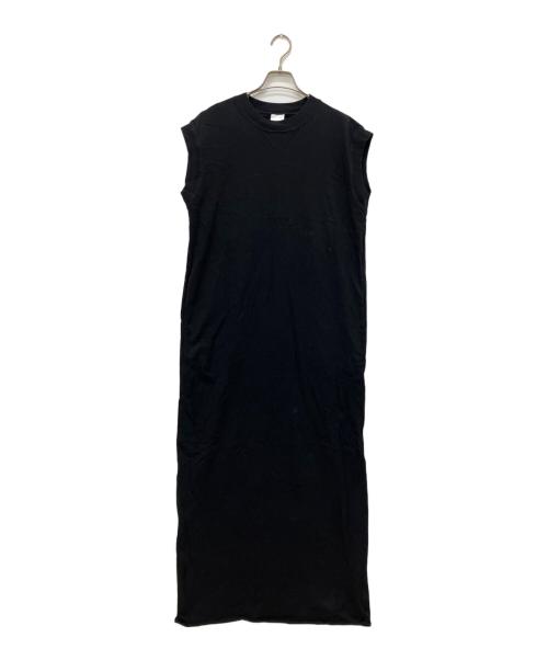 CITYSHOP（シティショップ）CITYSHOP (シティショップ) CUT DRESS with SCARF ブラック サイズ:38の古着・服飾アイテム