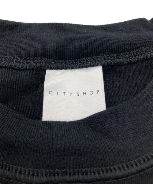 CITYSHOP（シティショップ）CITYSHOP (シティショップ) CUT DRESS with SCARF ブラック サイズ:38の古着・服飾アイテム