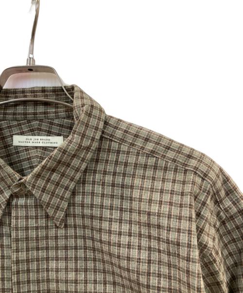 OLD JOE BRAND（オールドジョーブランド）OLD JOE BRAND (オールドジョーブランド) HIDDEN BUTTON COLLAR SHIRTS カーキ サイズ:15　1/2の古着・服飾アイテム