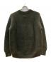 BATONER (バトナ―) モヘアクルーネックニット カーキ サイズ:2：11000円