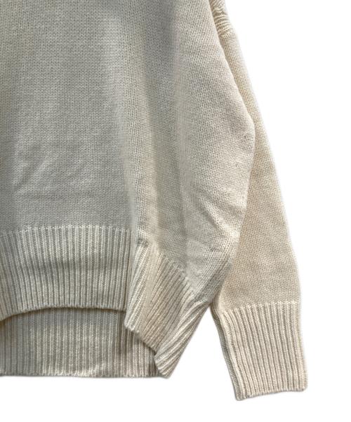 GALERIE VIE（ギャルリーヴィー）GALERIE VIE (ギャルリーヴィー) ファインウールタートルネックニット アイボリー サイズ:Mの古着・服飾アイテム