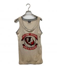DOLCE & GABBANA（ドルチェ＆ガッバーナ）の古着「07ss indian tank top」｜ベージュ