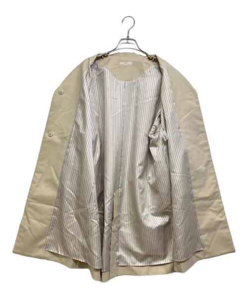 YORI（ヨリ）YORI (ヨリ) フラワーブーケコート アイボリー サイズ:36の古着・服飾アイテム