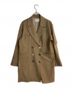 ANDREA&COアンドレアアンドコー）の古着「MA-1テーラードジャケット」｜ブラウン