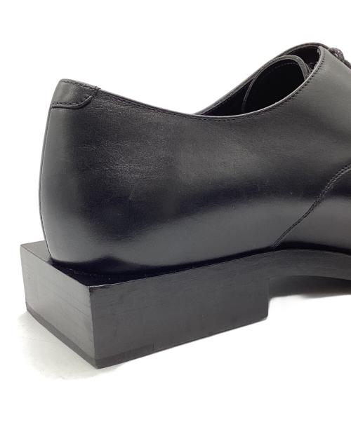 BALENCIAGA（バレンシアガ）BALENCIAGA (バレンシアガ) スクエアトゥダービーシューズ ブラック サイズ:44の古着・服飾アイテム