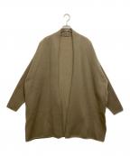 MUSE de Deuxieme Classeミューズ ドゥーズィエム クラス）の古着「Twins cotton ショートガウン」｜カーキ