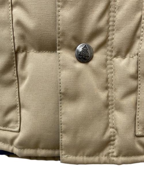 Wood's（ウッズ）Wood's (ウッズ) ダウンベスト ベージュ サイズ:Mの古着・服飾アイテム