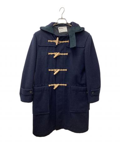 中古・古着通販】MHL (エムエイチエル) ダッフルコート ネイビー