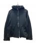 COMME des GARCONS HOMME（コムデギャルソン オム）の古着「10AW 縮絨ジップアップパーカー」｜ブラック