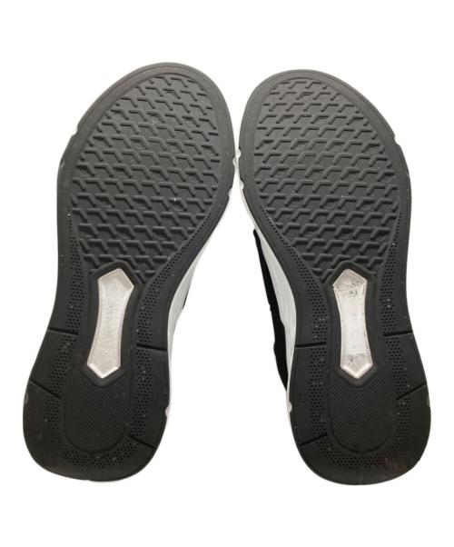 +DIANA（プラスダイアナ）+DIANA (プラスダイアナ) ミッドカットクリスタルバックルニットソックススニーカー ブラック サイズ:24.5cmの古着・服飾アイテム