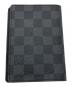LOUIS VUITTON (ルイ ヴィトン) パスポートケース　ダミエ・グラフィット　クーヴェルテュール・パスポール ブラック：30000円