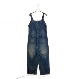 JOHNBULL（ジョンブル）の古着「デニムチューブサロペット オールインワン オーバーオール」｜インディゴ