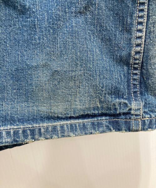 BEAMS BOY（ビームスボーイ）BEAMS BOY (ビームスボーイ) BUZZ RICKSON’s (バズリクソンズ) USED DENIM PULLOVER インディゴ サイズ:Mの古着・服飾アイテム