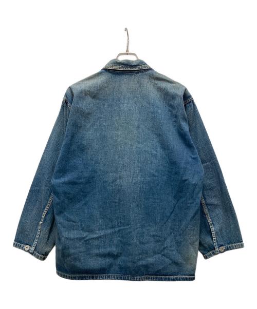 BEAMS BOY（ビームスボーイ）BEAMS BOY (ビームスボーイ) BUZZ RICKSON’s (バズリクソンズ) USED DENIM PULLOVER インディゴ サイズ:Mの古着・服飾アイテム