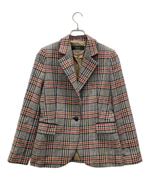 allureville（アルアバイル）allureville (アルアバイル) テーラードジャケット グレー サイズ:1 未使用品の古着・服飾アイテム