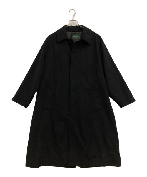 TOMORROW LAND（トゥモローランド）TOMORROW LAND (トゥモローランド) ウールカシミヤメルトン ステンカラーコート ブラック サイズ:Sの古着・服飾アイテム