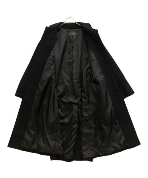 TOMORROW LAND（トゥモローランド）TOMORROW LAND (トゥモローランド) ウールカシミヤメルトン ステンカラーコート ブラック サイズ:Sの古着・服飾アイテム