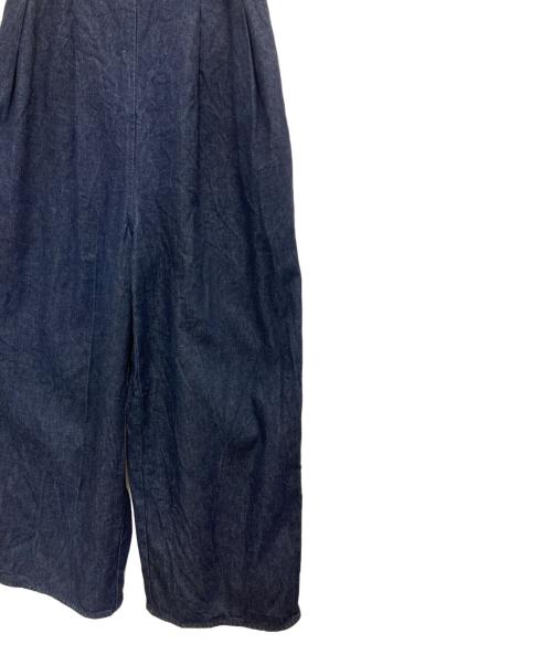 CLANE（クラネ）CLANE (クラネ) ROUND CUT LOOSE ALL IN ONE インディゴ サイズ:SIZE 1の古着・服飾アイテム