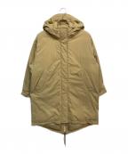 Spick and Spanスピックアンドスパン）の古着「撥水 フーデッド ダウン コート」｜ベージュ