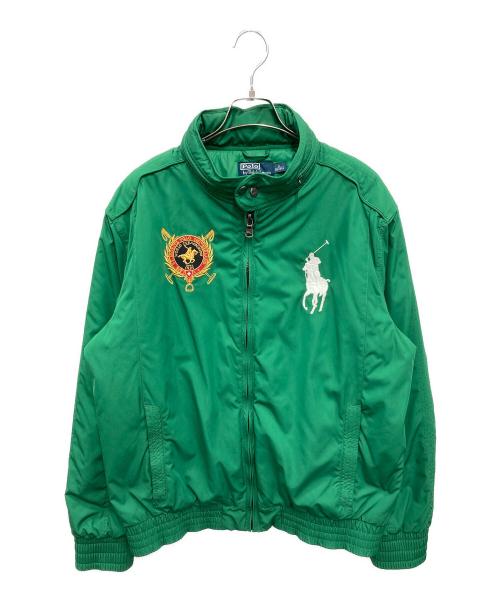 POLO RALPH LAUREN（ポロ・ラルフローレン）POLO RALPH LAUREN (ポロ・ラルフローレン) ビックポニー中綿ジャケット グリーン サイズ:XLの古着・服飾アイテム