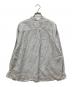 FRAMeWORK (フレームワーク) フレンチリネンバンドカラーシャツ ホワイト×グレー サイズ:Free：7000円