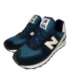 NEW BALANCEニューバランス）の古着「ローカットスニーカー」｜ネイビー
