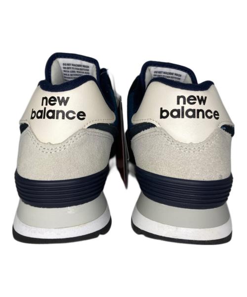 NEW BALANCE（ニューバランス）NEW BALANCE (ニューバランス) ローカットスニーカー ネイビー サイズ:27.5cmの古着・服飾アイテム