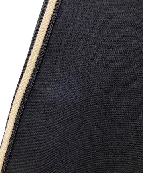 EMPORIO ARMANI（エンポリオアルマーニ）EMPORIO ARMANI (エンポリオアルマーニ) Double Jersey Shirt/ダブルジャージーシャツ ネイビー×ホワイト サイズ:SIZE Lの古着・服飾アイテム