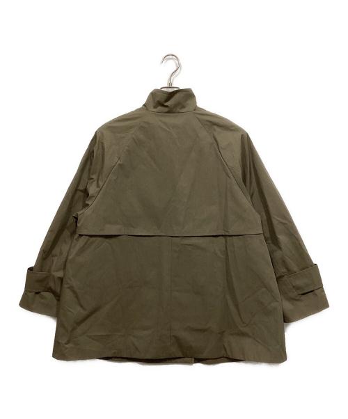 journal standard L'essage（ジャーナルスタンダード レサージュ）journal standard L'essage (ジャーナルスタンダード レサージュ) NALYA スタンドショートコート カーキ サイズ:F 未使用品の古着・服飾アイテム