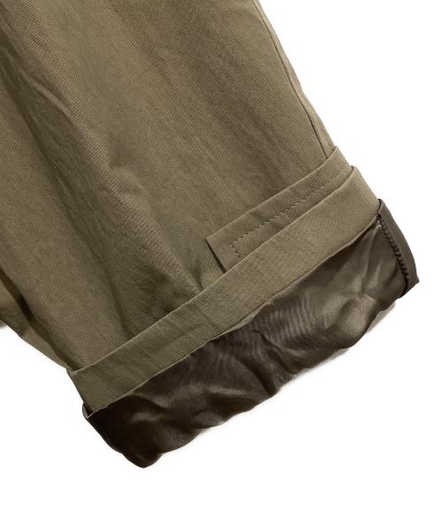 journal standard L'essage（ジャーナルスタンダード レサージュ）journal standard L'essage (ジャーナルスタンダード レサージュ) NALYA スタンドショートコート カーキ サイズ:F 未使用品の古着・服飾アイテム