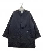 ORCIVALオーシバル）の古着「タイプライター インサレーション キルティングコート」｜ブラック