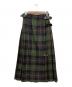 O'NEIL OF DUBLIN（オニールオブダブリン）の古着「Derry Canan キルトスカート」｜オリーブ