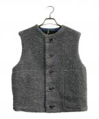 45Rフォーティファイブ・アール）の古着「ボア×USモーのベスト」｜グレー