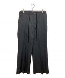 THE RERACS（ザ リラクス）の古着「FLANNEL THE EASY SLACKS FLARE」｜グレー