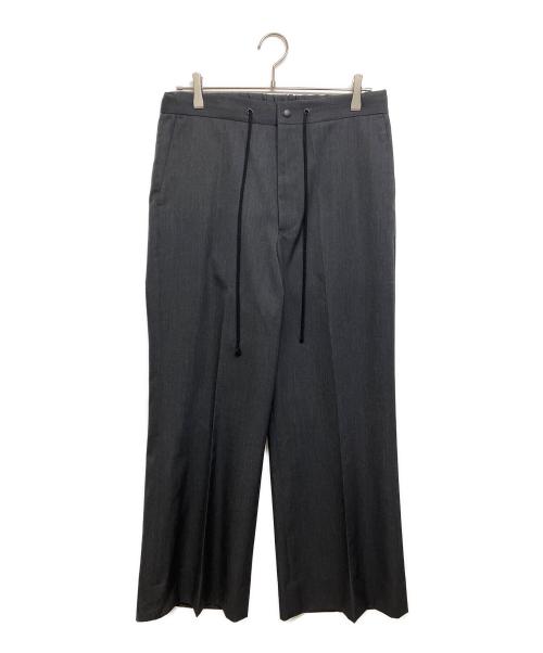 THE RERACS（ザ リラクス）THE RERACS (ザ リラクス) FLANNEL THE EASY SLACKS FLARE グレー サイズ:46の古着・服飾アイテム