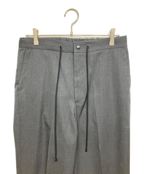 THE RERACS（ザ リラクス）THE RERACS (ザ リラクス) FLANNEL THE EASY SLACKS FLARE グレー サイズ:46の古着・服飾アイテム