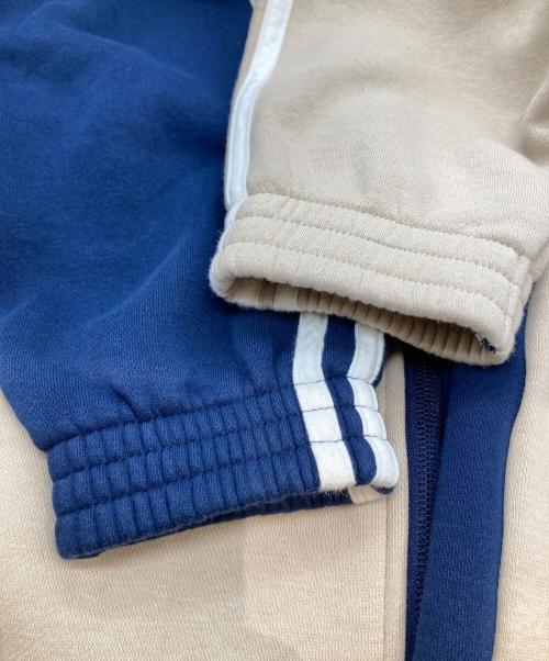 adidas（アディダス）adidas (アディダス) M FLEECE JKT ジャケット ネイビー×ベージュ サイズ:Mの古着・服飾アイテム