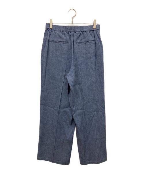 theory（セオリー）theory (セオリー) リネン混パンツ ブルー サイズ:4の古着・服飾アイテム