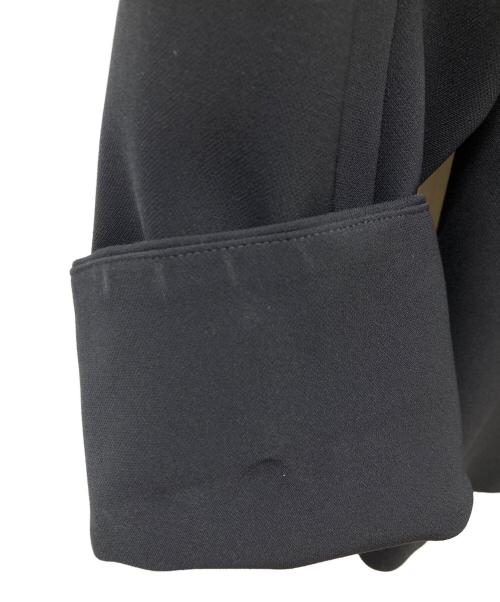 SOEJU（ソージュ）SOEJU (ソージュ) ストレッチファインノーカラージャケット ダークネイビー系 サイズ:Mの古着・服飾アイテム