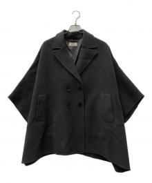 JOURNAL STANDARD relume（ジャーナルスタンダード レリューム）の古着「ピュアラムウールポンチョ」｜ダークグレー