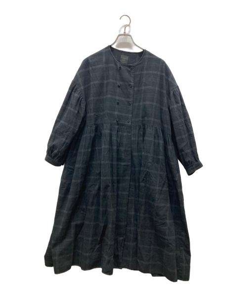 オオカミとフクロウ（オオカミトフクロウ）オオカミとフクロウ (オオカミトフクロウ) ハリネズミのエクリュ ワンピース ブラック サイズ:Freeの古着・服飾アイテム